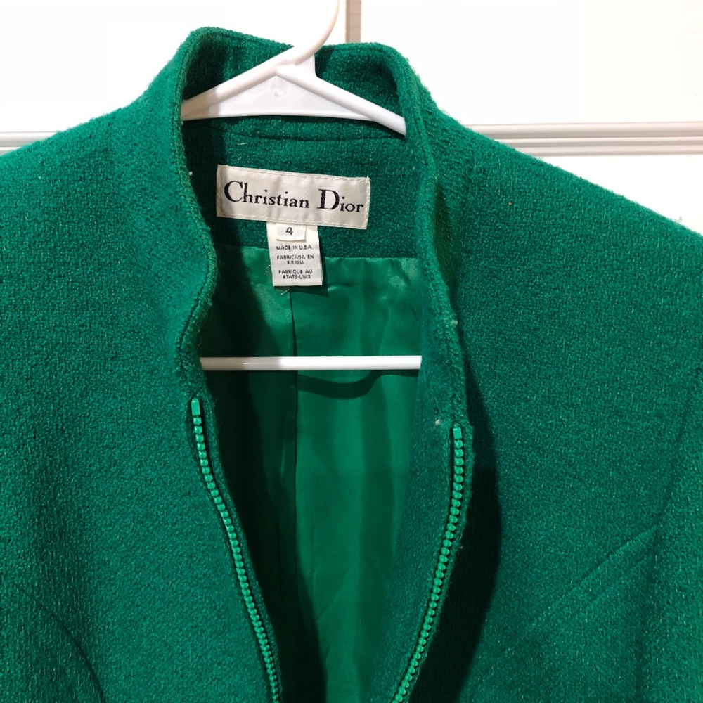 Vintage Christian Dior skirt suit